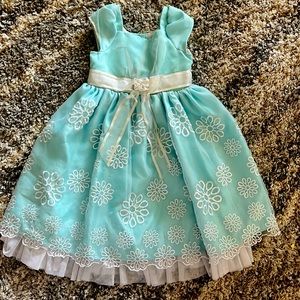 Two for one!!! Easter little girls Size 4 formal dress